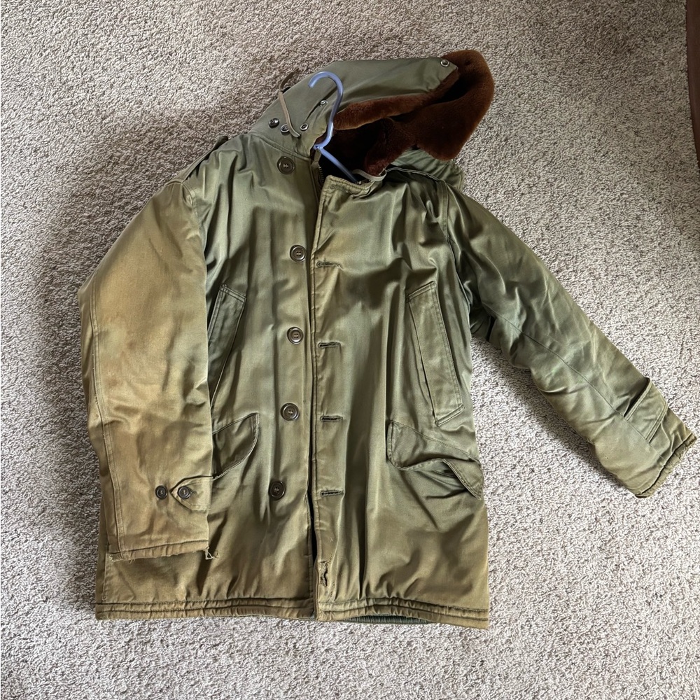 Vintage B-9 WW2 US Army Winter
Jacket US Size XL